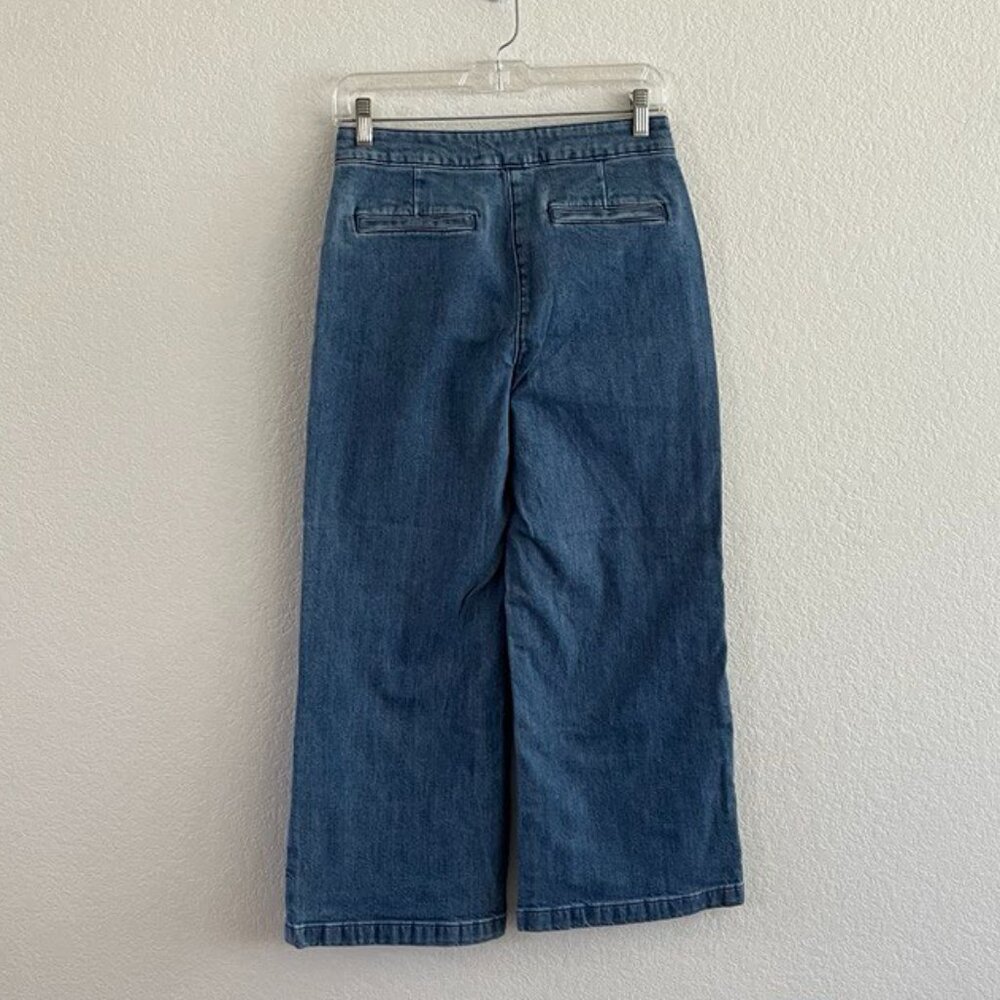 JCrew Point Sur High Waist Wide-leg Eco Jean - Picture 4 of 6